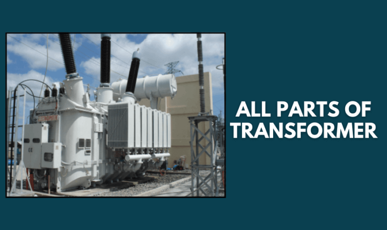 All parts of transformer