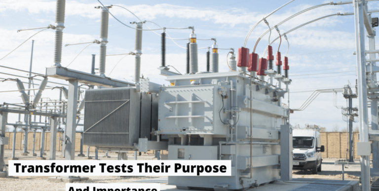 transformer tests their purpose and importantce