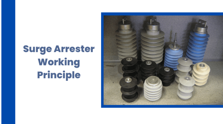 surge arrester working principle