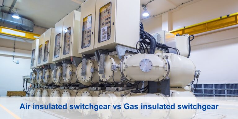 Air insulated switchgear vs Gas insulated switchgear